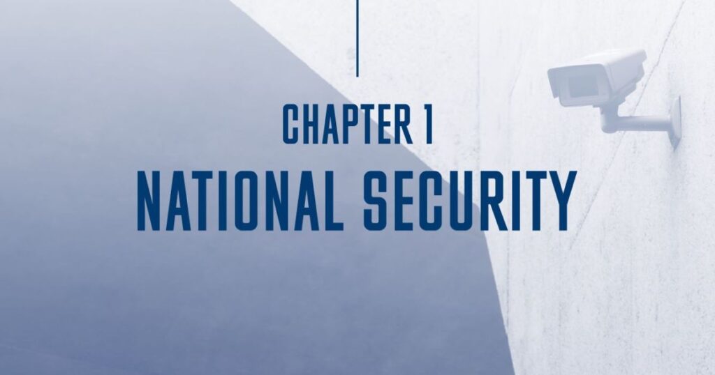 USMCA Forward 2023 – Chapter 1: National Security